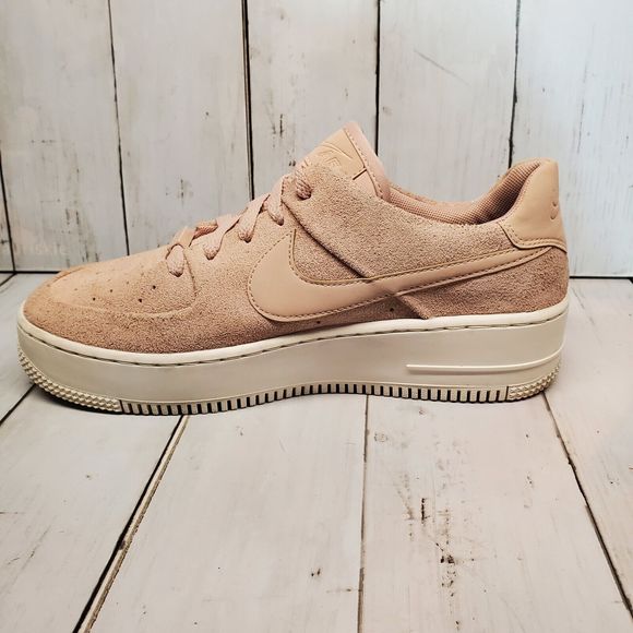 Nike AF1 Sage Low Air Force 1 Women's Sz 10 Particle Beige Sneakers AR5339-201 - Picture 3 of 11